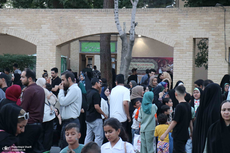 جشن بزرگ غدیر در جوار بیت تاریخی حضرت امام (س) در شهرستان خمین
