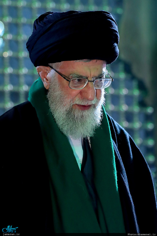حضور رهبر معظم انقلاب در مرقد مطهر امام راحل و گلزار شهدای بهشت زهرا(س)