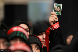 دومین شب مراسم عزاداری حضرت فاطمه‌زهرا (س) در حسینیه امام خمینی