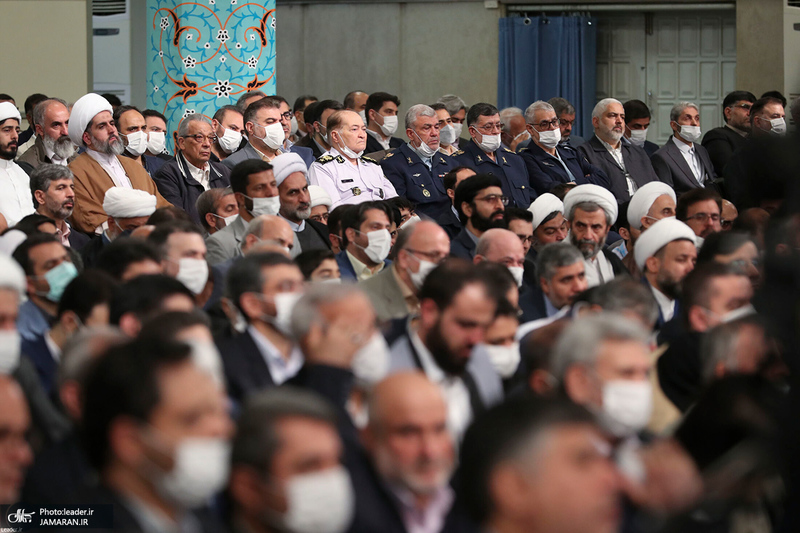 دیدار مسئولان نظام و سفرای کشورهای اسلامی با رهبر معظم انقلاب