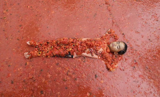 عکس/ جشنواره گوجه فرنگی 