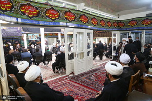 مراسم شهادت امام حسن مجتبی(ع) در بیت آیت الله العظمی فاضل لنکرانی(ره)