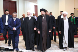 حاشیه های تجدید میثاق رئیس قوه قضائیه و مسئولان عالی قضایی با آرمان‌های حضرت امام خمینی (س)