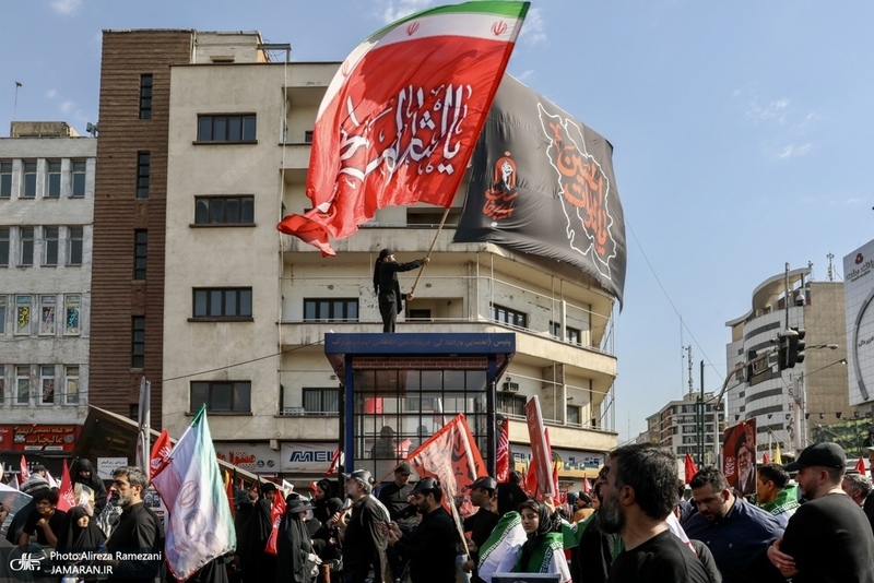 مراسم تشییع پیکر مطهر رهبر شهید انقلاب در تهران