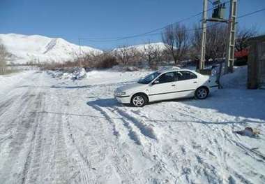 برف 20 روستای لاریجان آمل را سفیدپوش کرد