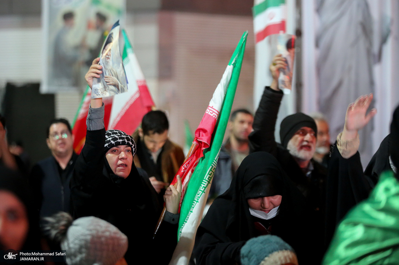 اجتماع حمایت از رزمندگان در مقابله با دشمن آمریکایی - صهیونی در پرند-۱