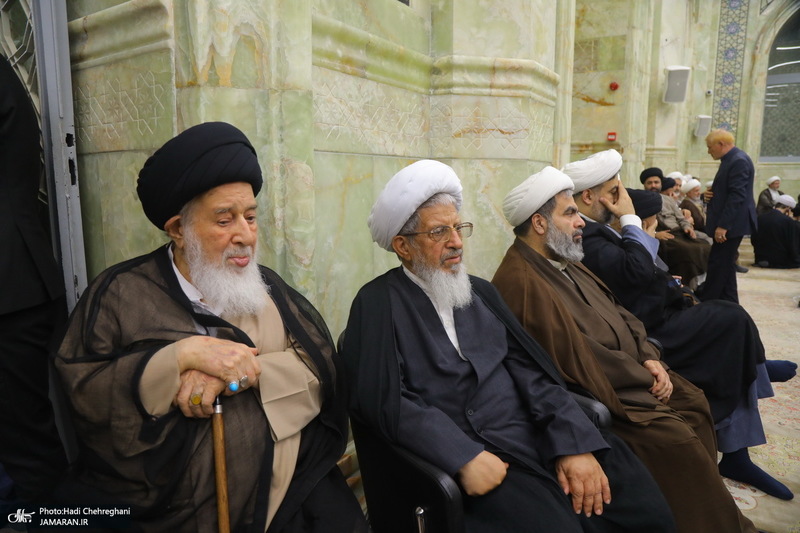 مراسم دومین سالگرد ارتحال آیت الله العظمی محفوظی (ره) در قم
