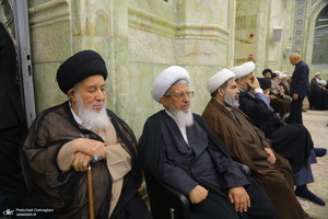 مراسم دومین سالگرد ارتحال آیت الله العظمی محفوظی (ره) در قم