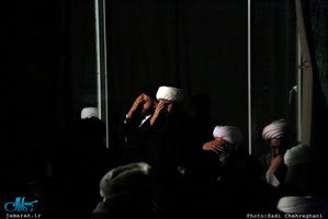 مجلس عزادارى شهادت حضرت صديقه طاهره(س) در بیت آيت الله دوستى زنجانى