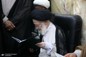 مراسم بزرگداشت آیت الله العظمی محقق کابلی در مسجد اعظم قم