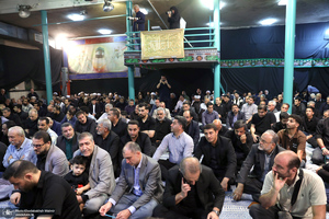 مراسم بزرگداشت همسر آیت الله موسوی بجنوردی (ره) در حسینیه شماره یک جماران-2