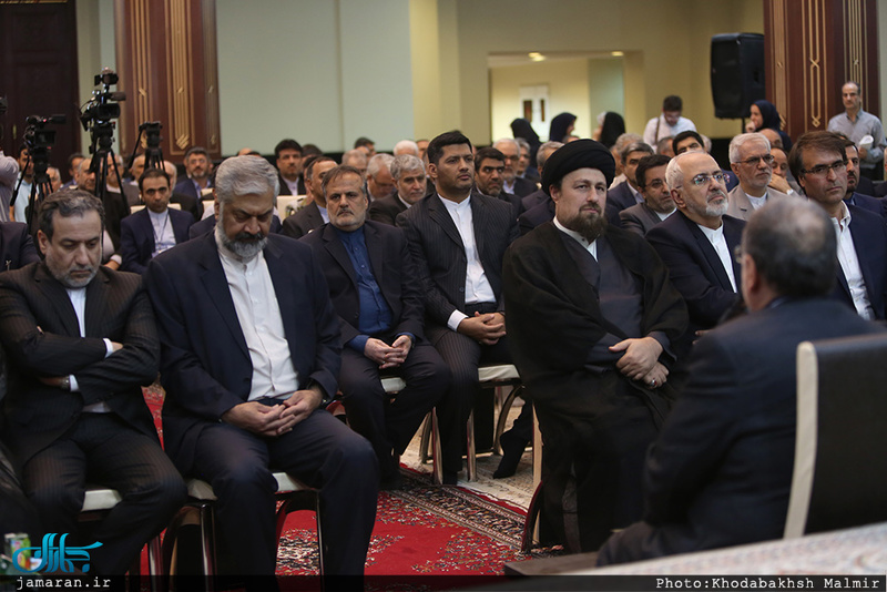 تجدید میثاق وزیر، معاونان، سفرا و روسای نمایندگی های جمهوری اسلامی ایران  در جهان با آرمان های امام خمینی (س) /