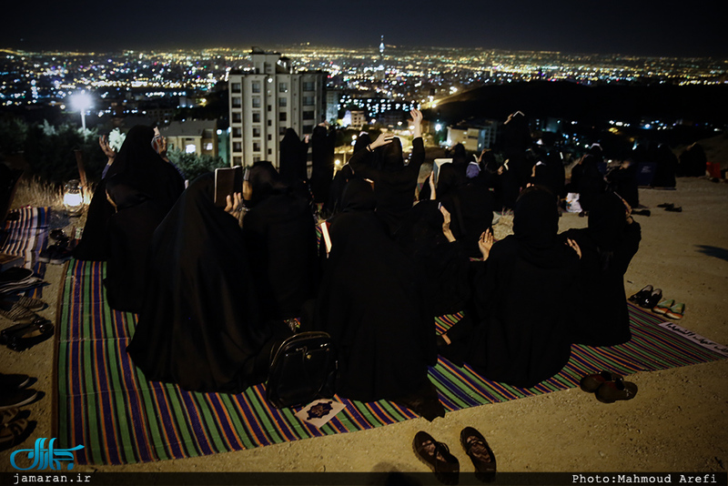مراسم احیای شب نوزدهم ماه مبارک رمضان در کهف الشهدا