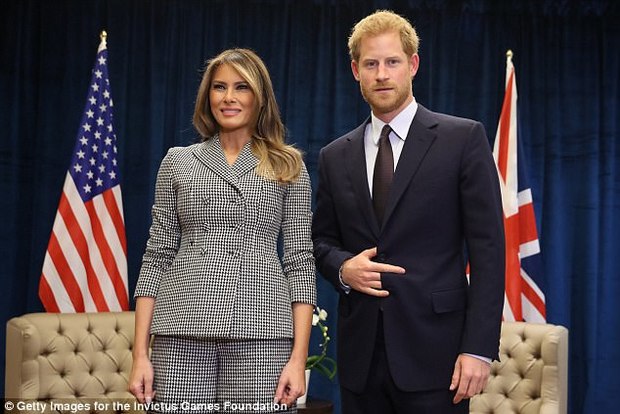 عکسهای جنجالی همسر ترامپ با شاهزاده انگلیسی+ تصاویر