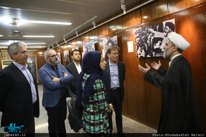 بازدید روئیس پلیس مواد مخدر کشور ایتالیا از بیت امام خمینی (س) در جماران