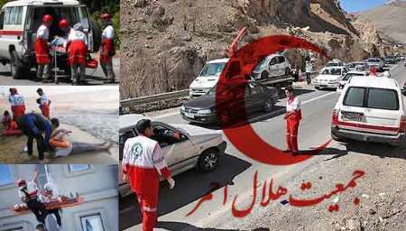 امداد رسانی هلال احمر ایلام به 92 حادثه زائران اربعین حسینی