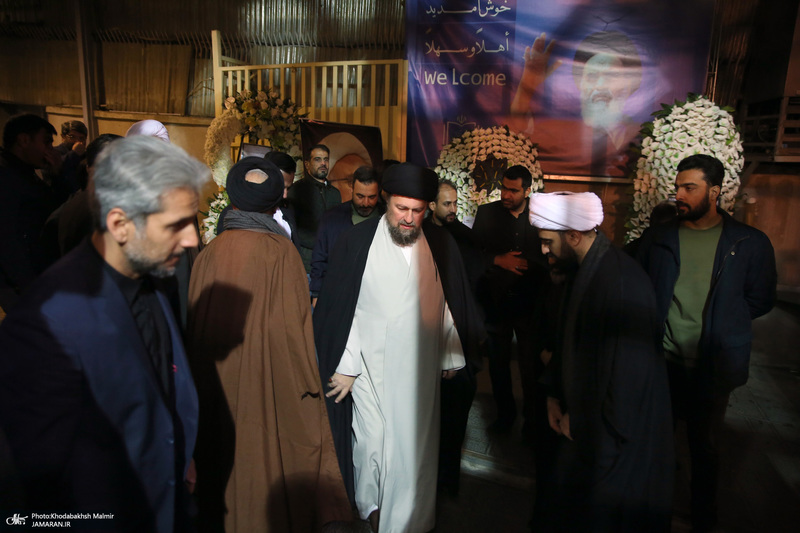 مراسم ختم مرحوم حجت الاسلام و المسلمین صالحی منش در حسینیه جماران