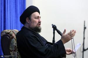 دیدار اعضای شورای عالی و هیات رئیسه سازمان نظام پرستاری با سید حسن خمینی