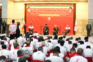 تجدید میثاق اعضا و مسئولان هلال‌احمر با آرمان‌های امام خمینی (س)