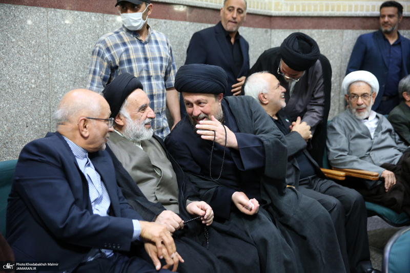 مراسم یادبود حاجیه خانم خدیجه خاتمی در مسجد امیرالمومنین (ع) -2