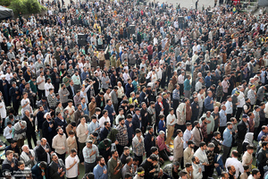 اقامه نماز عید سعید فطر به امامت رهبر معظم انقلاب
