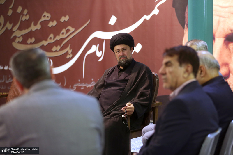 دیدار وزیر راه و شهرسازی با سید حسن خمینی