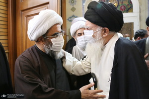 مراسم بزرگداشت همسر مرحوم آیت الله العظمی فاضل لنکرانی (ره)