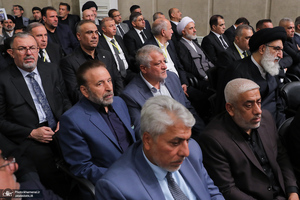 مراسم بزرگداشت رئیس‌جمهور شهید و همراهان گرامی ایشان با حضور رهبر انقلاب