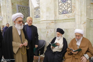 مراسم بزرگداشت آیت الله امامی کاشانی (ره) در مسجد اعظم قم