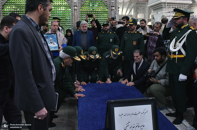 تجدید میثاق بسیجیان با آرمان‌های امام خمینی (س)