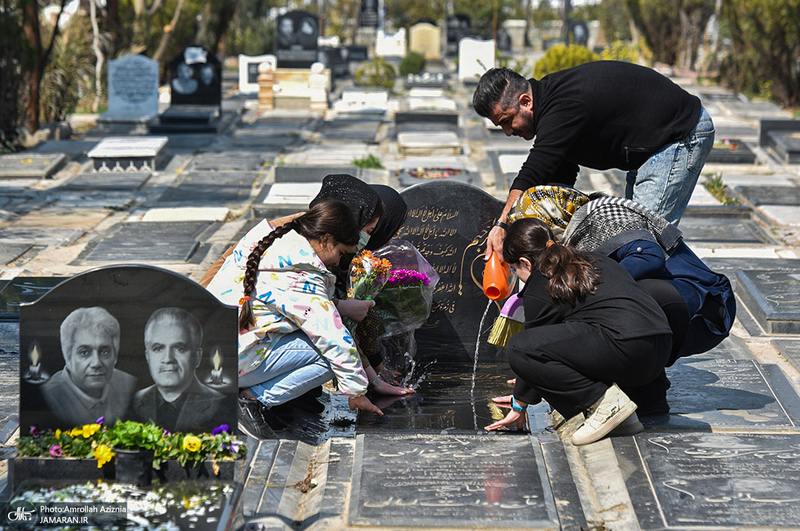 آخرین پنجشنبه سال در بهشت زهرا (س) تهران