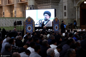 مراسم تحویل سال نو در حرم مطهر امام خمینی (س)