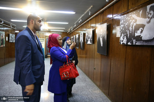 بازدید مشاور رسانه ای رئیس جمهور کشور کنگواز بیت امام خمینی (س) در چماران