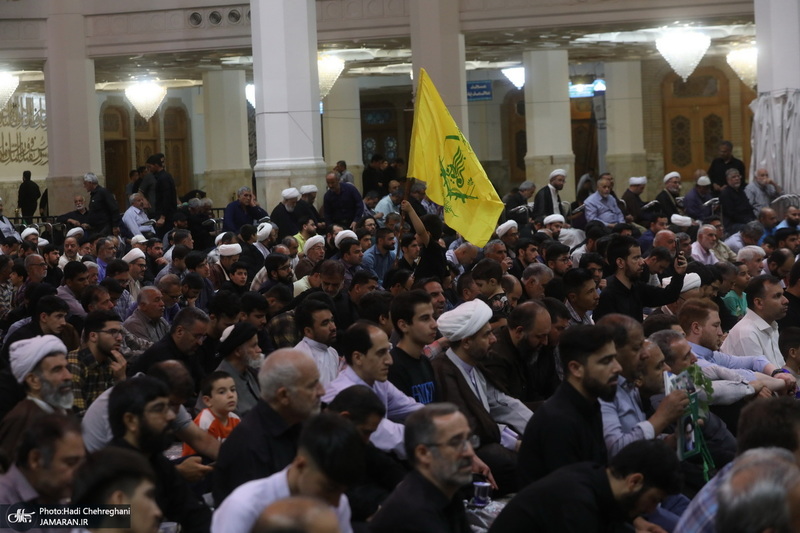 مراسم بزرگداشت حضرت امام (س) در مسجد اعظم قم