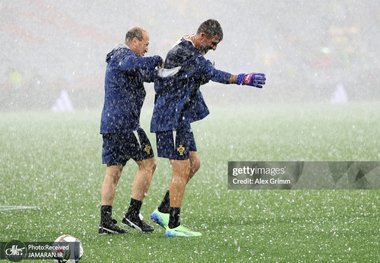 عکس| وضعیت جوی عجیب قبل از بازی آلمان و پرتغال در مونیخ