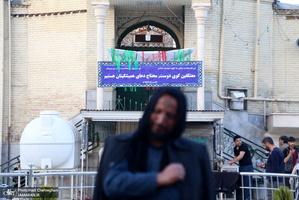 مراسم معنوی اعتکاف در مسجد امام حسن عسکری(ع) قم