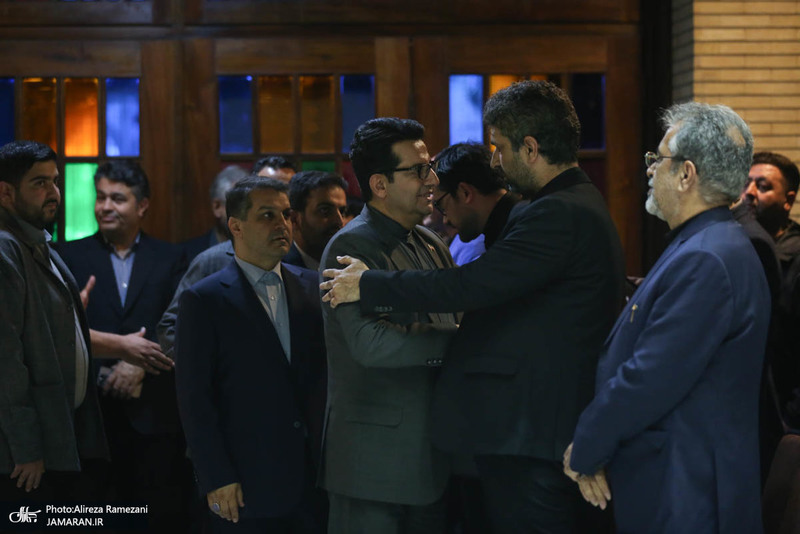 مراسم ختم مادر مهدی طباطبایی