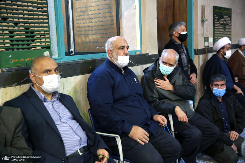 مراسم بزرگداشت مرحوم حاج عیسی جعفری و مرحوم سید احمد میریان در حسینیه جماران