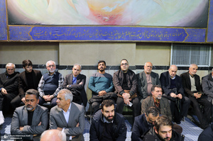 مراسم بزرگداشت آیت الله موسوی بجنوردی (ره) در حسینیه جماران - 1