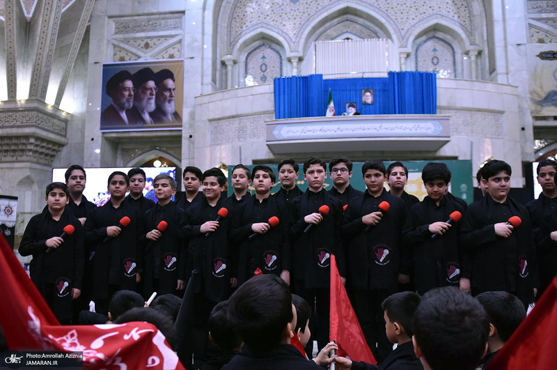 چهاردهمین سوگواره دانش آموزی احلی من العسل در حرم مطهر امام خمینی (س)