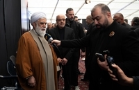 حضور هیأت نمایندگی رهبر انقلاب در مراسم بزرگداشت رهبران شهید حزب‌الله در بیروت (5)