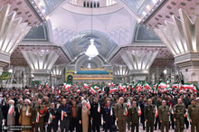 مراسم بزرگداشت 12 بهمن در حرم امام خمینی (س)