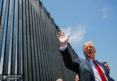 دیوار و رویای ترامپ با باد و بر باد رفت+ تصاویر 