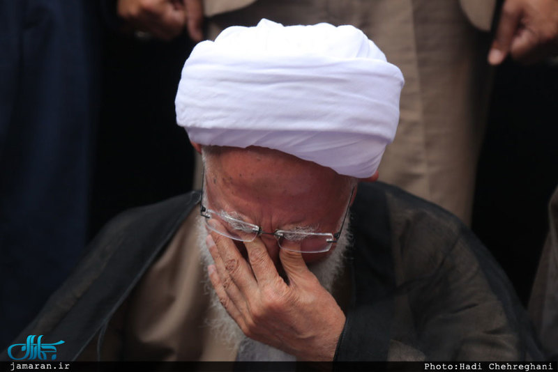 مراسم تشییع حجت الاسلام و المسلمین دکتر احمد احمدی در قم 