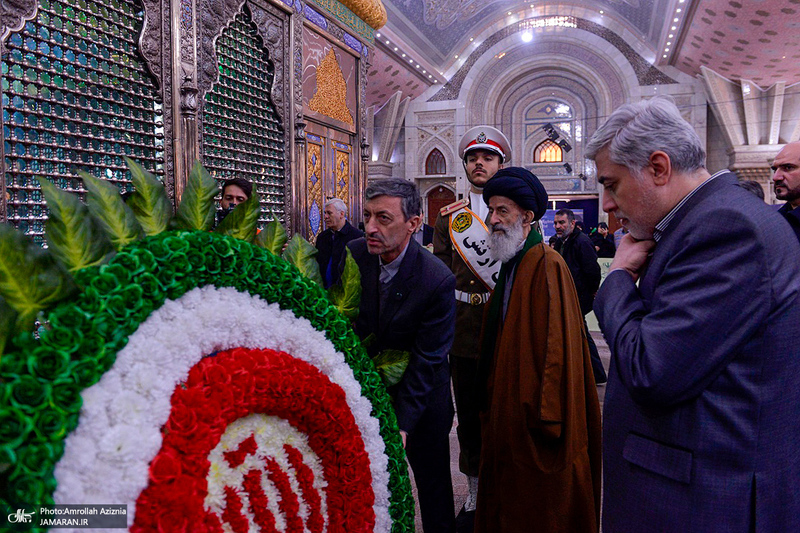 تجدید میثاق رئیس، مدیران و کارکنان ستاد اجرایی فرمان امام با آرمان‌های حضرت امام خمینی (س)