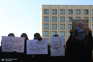 مراسم تشییع محمد کاسبی