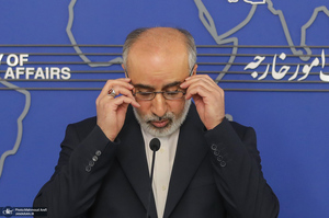 ناصر کنعانی سخنگوی وزارت امور خارجه جمهوری اسلامی