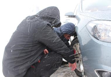 موج جدید برف و سرما خلخال را فرا گرفت