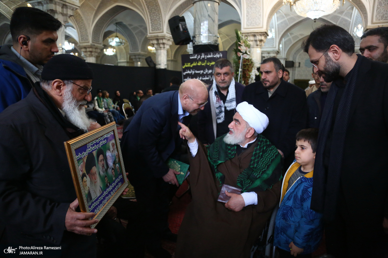 مراسم ختم مرحوم آیت الله محمد امامی کاشانی