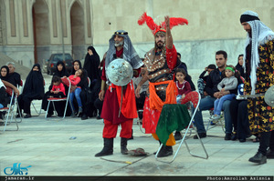 تعزیه خوانی در حرم مطهر امام خمینی(س) 